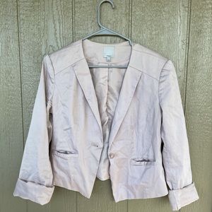 Pink blazer